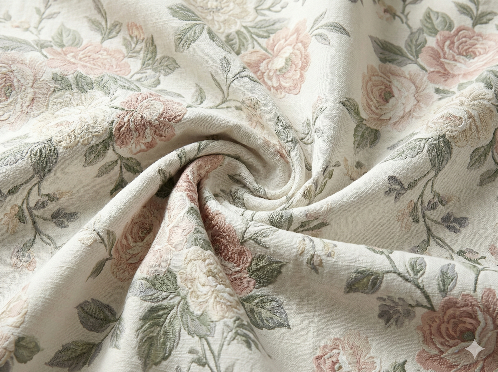 Floral Knit Jacquard