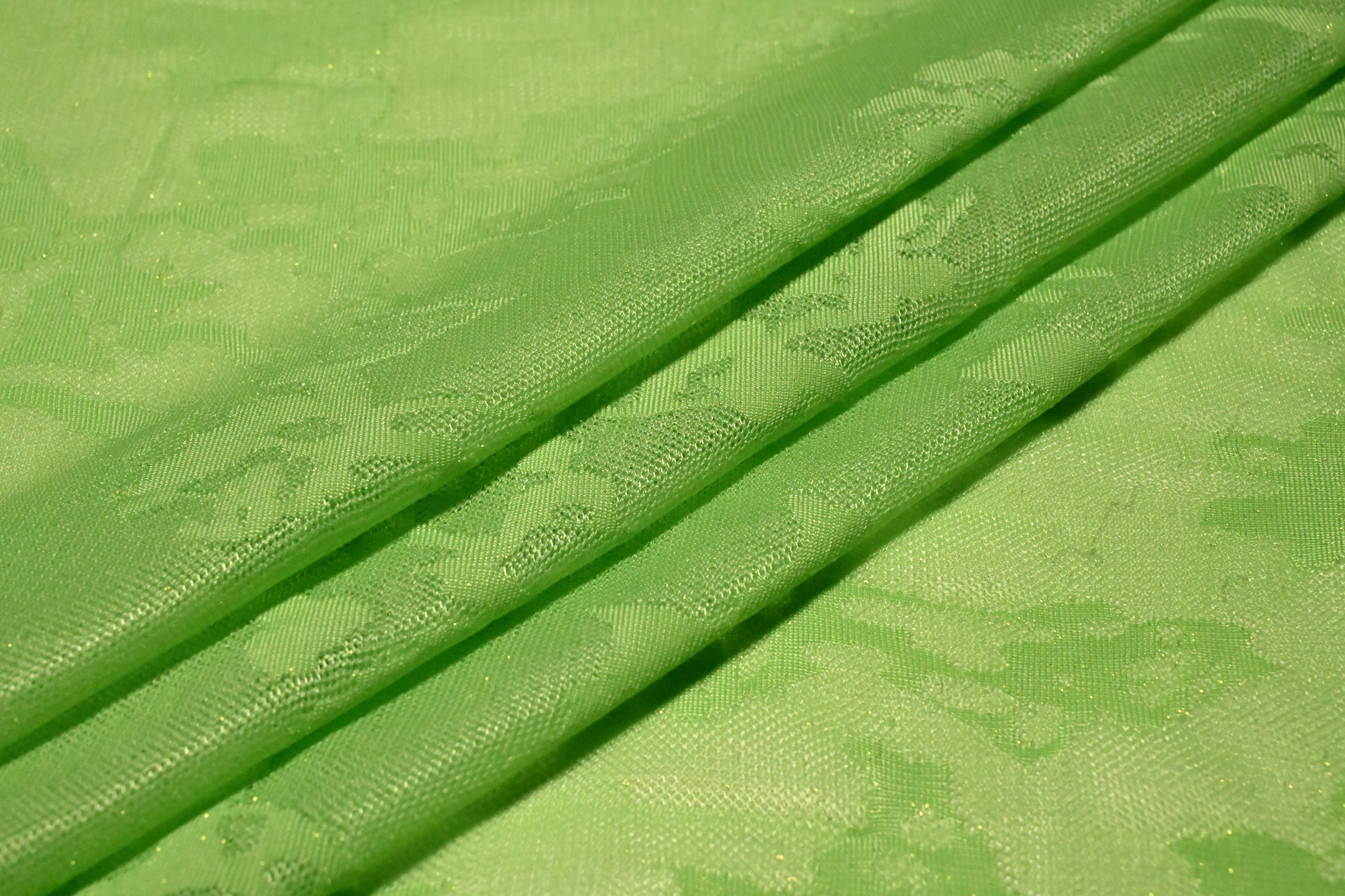 Metallic Camo Jacquard Stretch Fabric